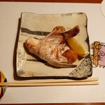 米福 - 鯛のカマの塩焼き