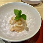 てんぷら山の上 Ginza - あきばえのシャーベット