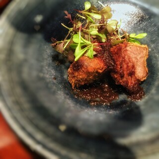 鰹出汁が決め手◎創作性豊かな和×イタリアンのコース料理