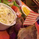 マンチーズ・ダイナー - 充実の付け合わせ（3rd）