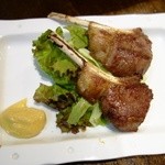 Nzラムの骨付きソテー2P　1,400円