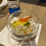 日本酒プレミアムラウンジ⼀献⾵⽉ by PERIE CHIBA - 千葉県産野菜のピクルス