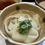 木曽路 - 幅広のきしめん