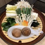 木曽路 - お野菜など2人分