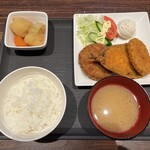やきとりさんきゅう - 料理写真:ミックスフライ定食