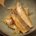 割烹さいお - 公魚南蛮漬け