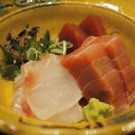割烹さいお - 明石鯛、本鮪