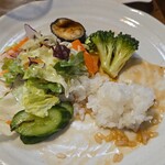 キッチン ブルー グローブ - ほぼコロッケで食べ進めた