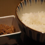 割烹さいお - お供は寒鰤そぼろ