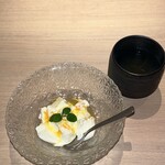 肉懐石 凜然 - 〜伊予柑のパンナコッタ〜