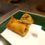 小菜一碟 - ・ホタルイカの春巻き 