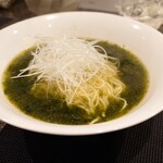 小菜一碟 -  ・生海苔ラーメン　白髪葱のせ 