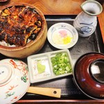 たてまつ - 「うなぎまぶし」3,000円。2014年6月21日