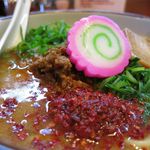 麺屋 高橋 - ラムらーめんのドアップ