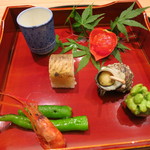 日本料理 太月 - 26年6月　八寸7種