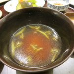 日本料理 太月 - 26年6月　じゅんさい味噌汁