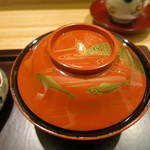 日本料理 太月 - 26年6月　葛きりの塗椀