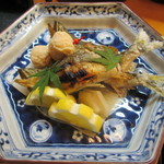 貴馳走坊 あ・うん - 鮎の炭火炙り