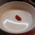 貴馳走坊 あ・うん - 豆乳杏仁豆腐アップ