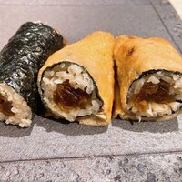すし 零 - 締めの巻物は稲荷巻き！