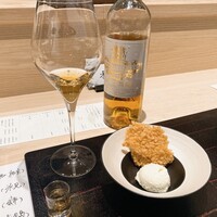 すし 零 - デザートは貴腐ワインをかけて