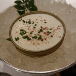 レ セゾン - 毛ガニと柚子胡椒クリーム