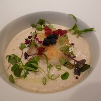 レ セゾン - 帆立貝とマッシュルーム