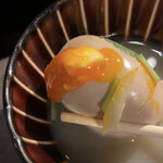 鶏だしおでん さもん - 名古屋コーチン煮卵