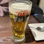 大衆ビストロ ハルタ - グラス生ビール