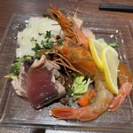 大衆ビストロ ハルタ - カルパッチョ（ハーフ）