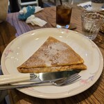 Un Chat noir - シュガーバターのクレープ 480円