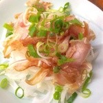 鉄板 好味 - ミミガー酢2014  ※オニオンスライスは通常ついてません