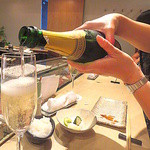 鳥しき - 流石に手酌では（笑）