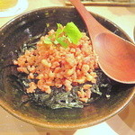 鳥しき - そぼろ丼（小）(2014.06)