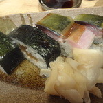 いしもん - ばってら、奈良漬け巻