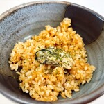 麺屋　たか - 牡蠣の炊き込みご飯