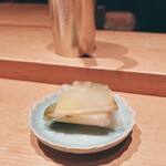 鮨 近藤 - ザーサイの浅漬け