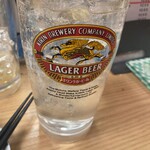 立呑み 晩杯屋 - ゴールデンチュウハイ