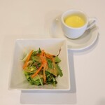 誠キュイジーヌ - オムライスにはサラダ･スープ付き