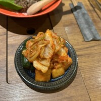 焼肉 牛者 - 本日のおつまみ(キムチ)