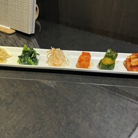 銀座焼肉 seigou - 前菜6種