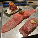 京都焼肉 enen 四条河原町店 - 肉寿司もとろける〜