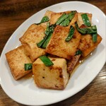 くるみ - ネギと豆腐炒め