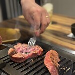 黒毛和牛ヘレ肉専門店 炭火焼肉 りきちゃん 北浜店 - 