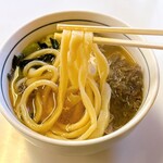 手打うどん 小俣 - 肉月見並