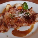 ケイズタウンカフェ - グリルドチキンの照り焼きソース添え