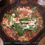 焼き鶏 青天上 - 狂辛肉豆腐 \700