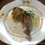 ル・コック - 【2014年06月】チキンレッグのコンフィ＠650円。