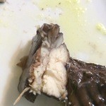 ル・コック - 【2014年06月】真カスベの赤ワイン煮の断面。