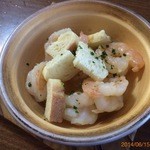 ル・コック - 【2014年06月】小海老のアヒージョ＠550円。